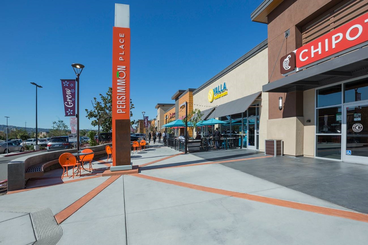 Persimmon Place Dublin Ca 94568 Retail Space Regency Centers