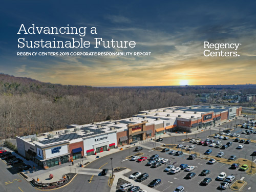 Regency Centers - 2019 Corporate Responsibility Report Cover