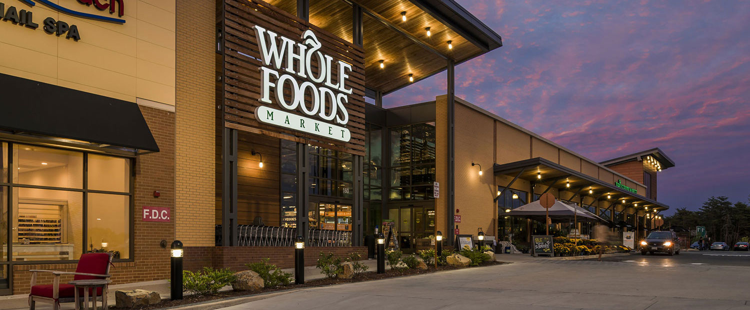 Whole Foods Storefront at Regency Centers